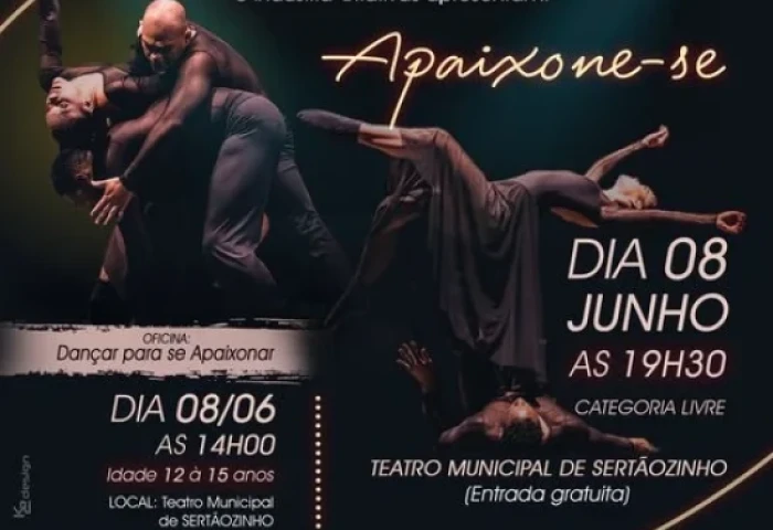 Estreia Espetáculo Apaixone-se 08 de junho